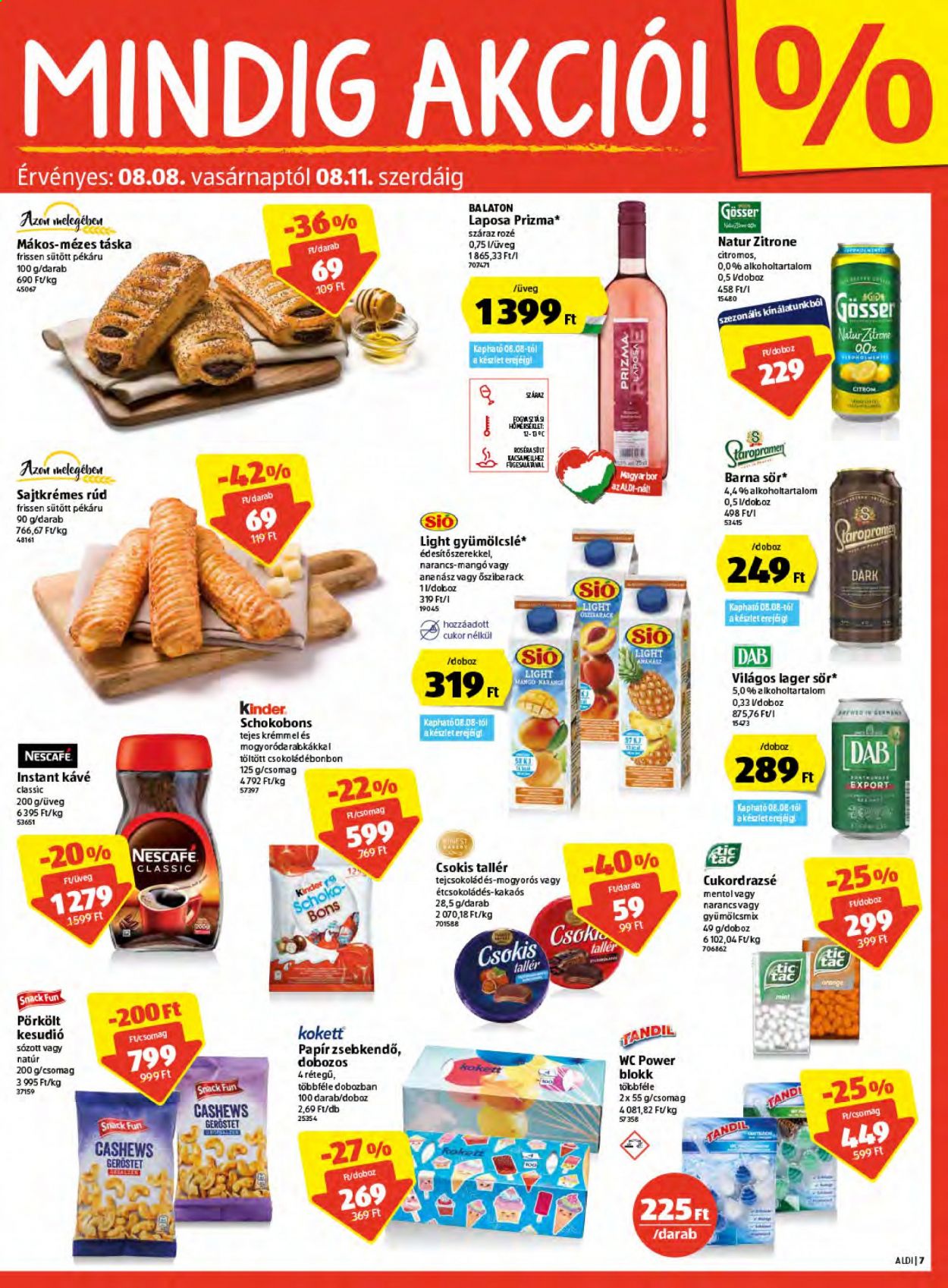 Aldi akciós újságok - 2021.08.05 - 2021.08.11. Oldal 7