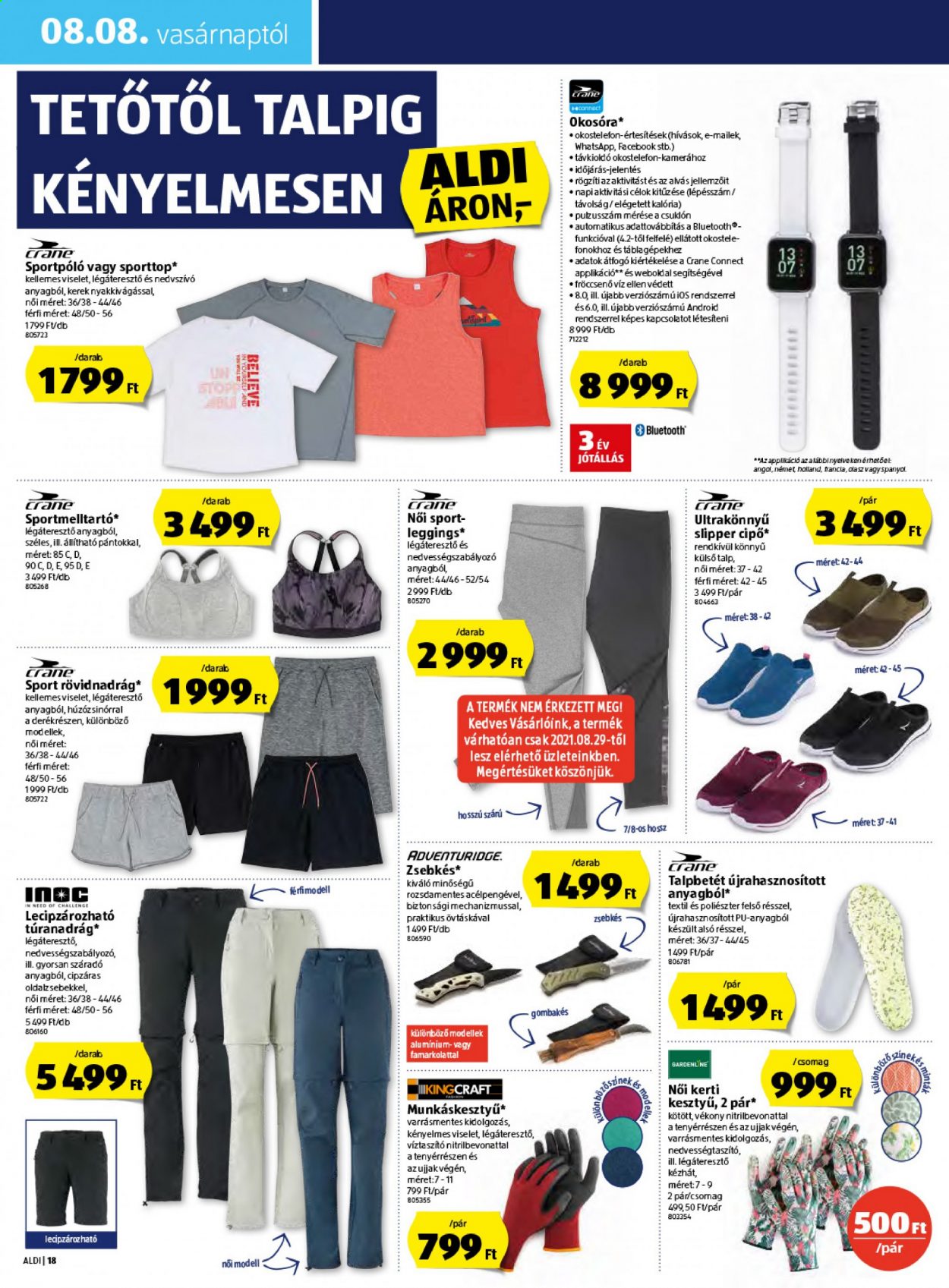 Aldi akciós újságok - 2021.08.05 - 2021.08.11. Oldal 18