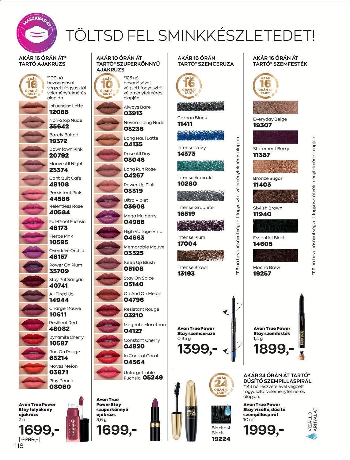 Avon akciós újságok - 2021.08.01 - 2021.08.31. Oldal 120