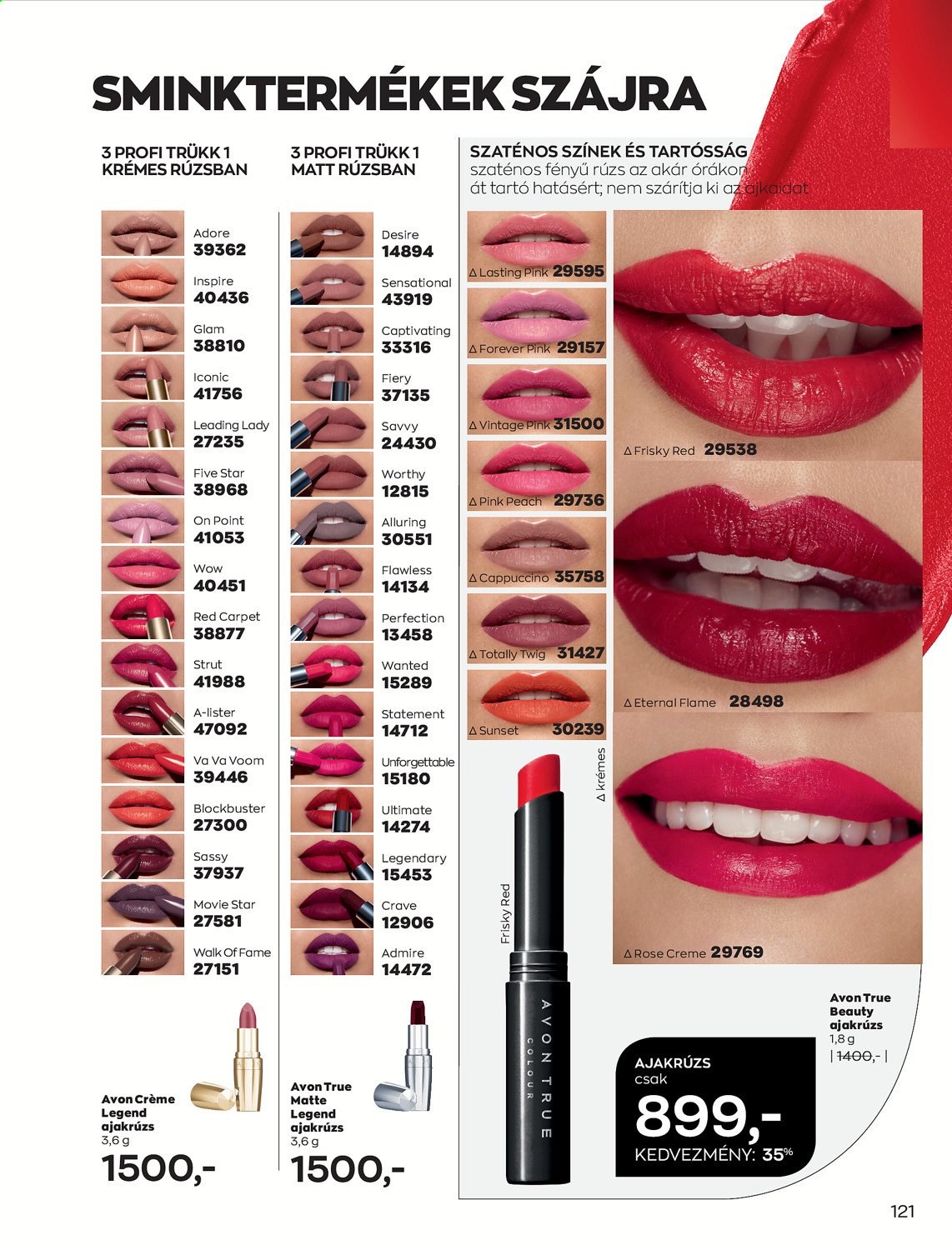 Avon akciós újságok - 2021.08.01 - 2021.08.31. Oldal 123