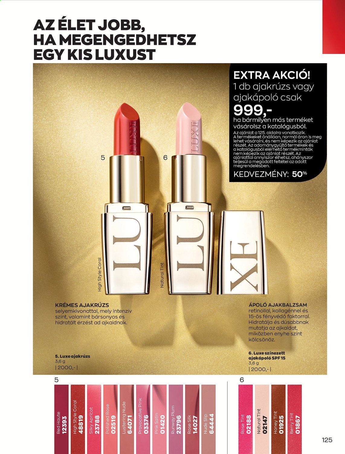 Avon akciós újságok - 2021.08.01 - 2021.08.31. Oldal 127