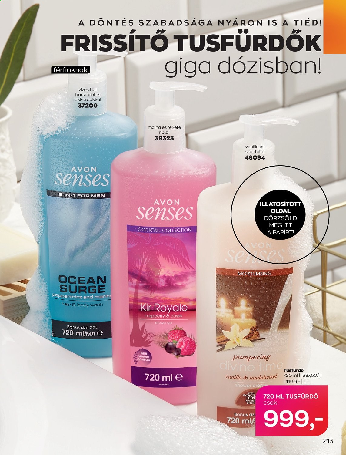 Avon akciós újságok - 2021.08.01 - 2021.08.31. Oldal 215