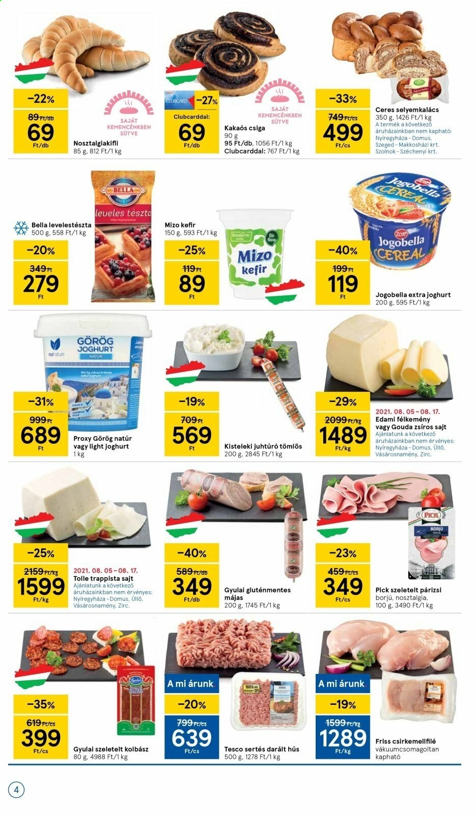 TESCO akciós újságok - 2021.08.05 - 2021.08.11. Oldal 4