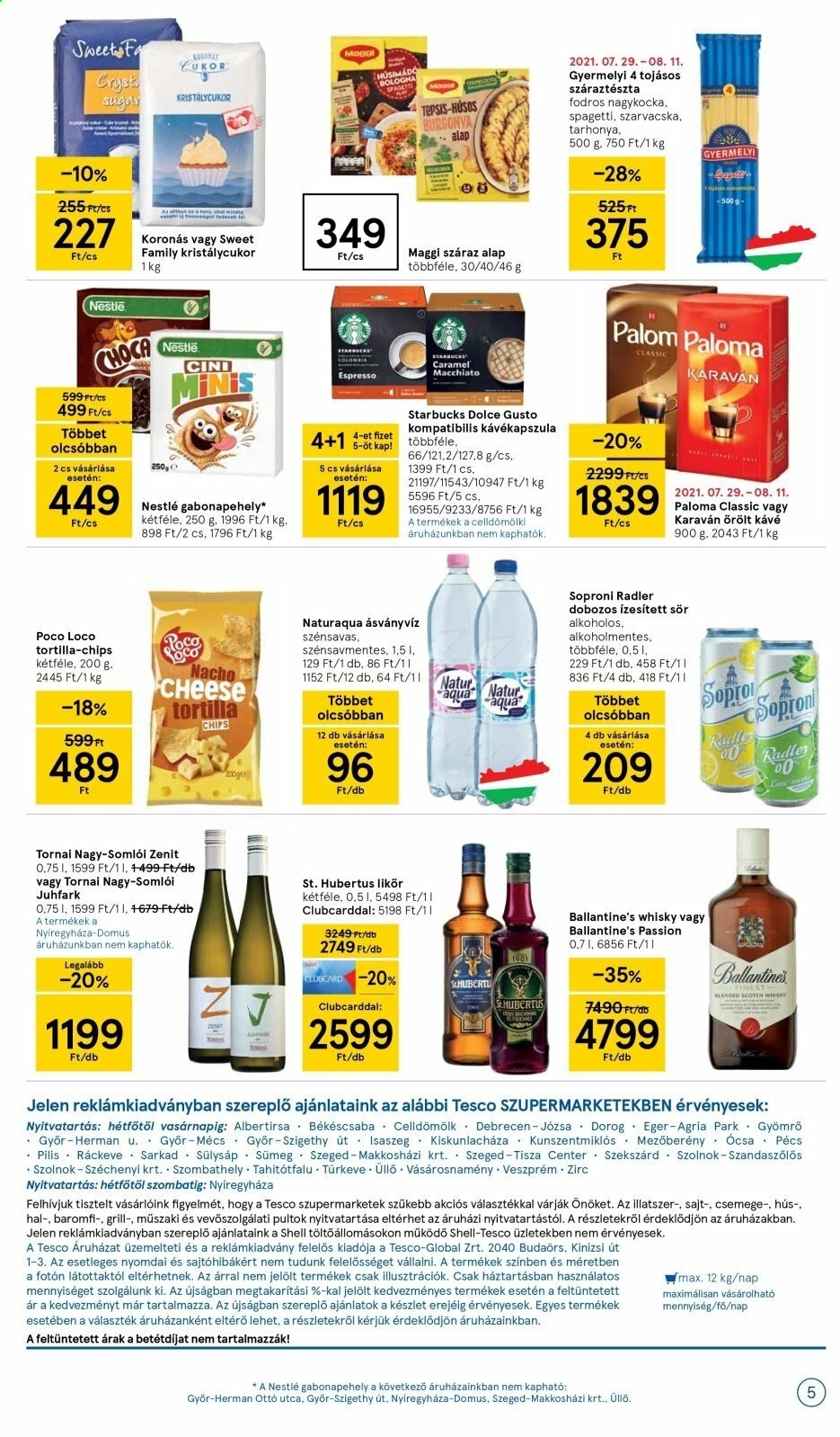 TESCO akciós újságok - 2021.08.05 - 2021.08.11. Oldal 5