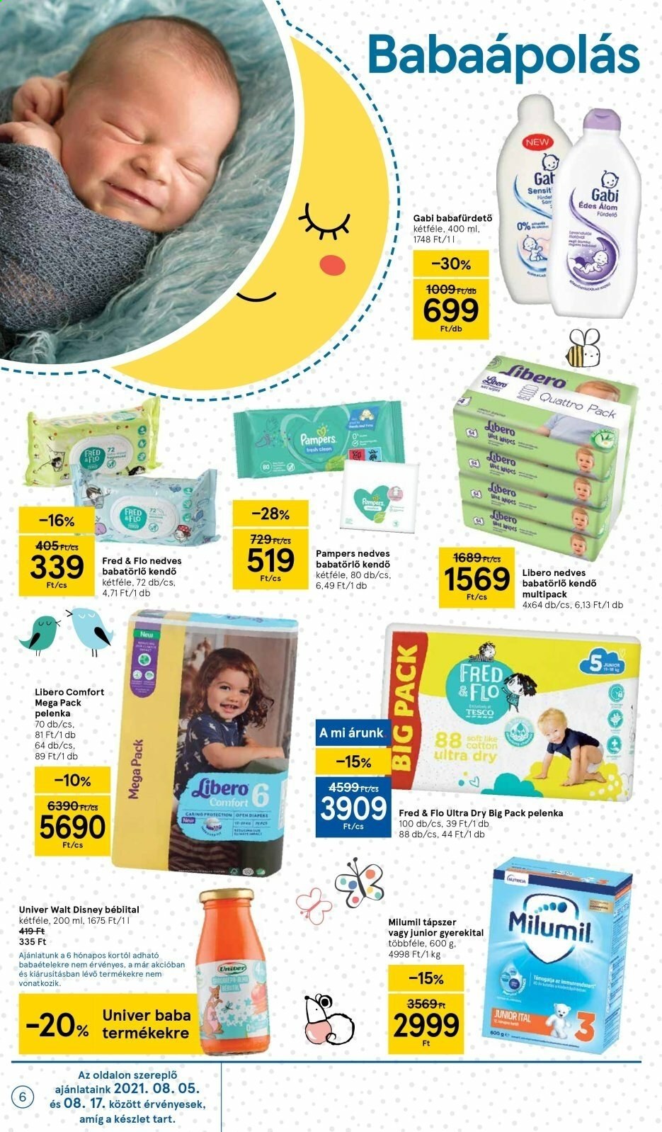TESCO akciós újságok - 2021.08.05 - 2021.08.11. Oldal 6