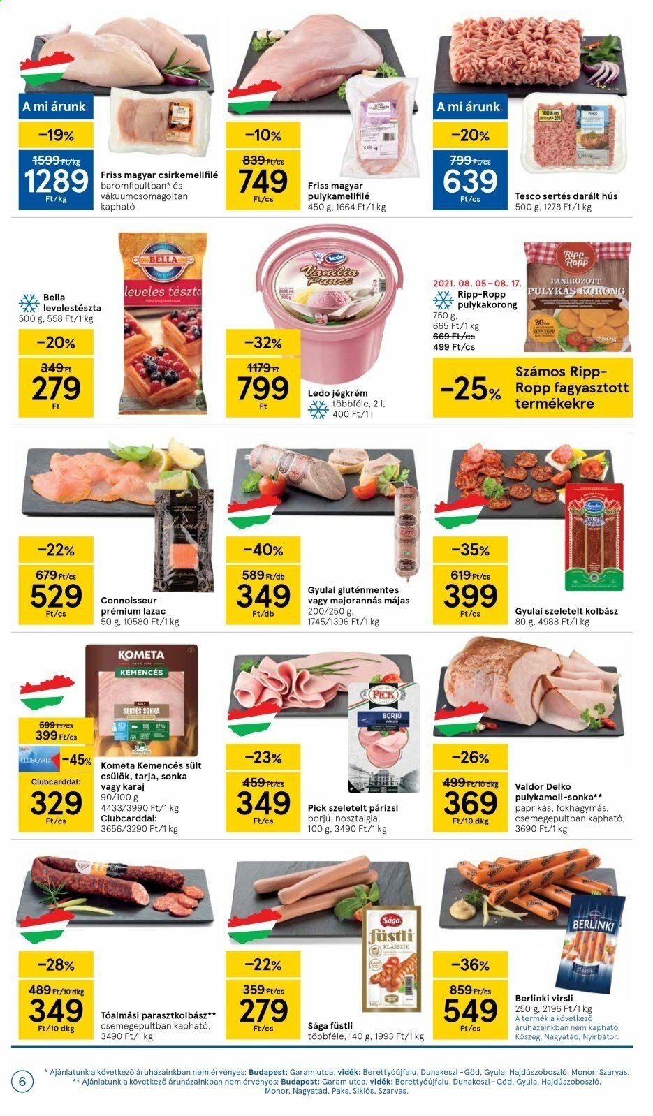 TESCO akciós újságok - 2021.08.05 - 2021.08.11. Oldal 6