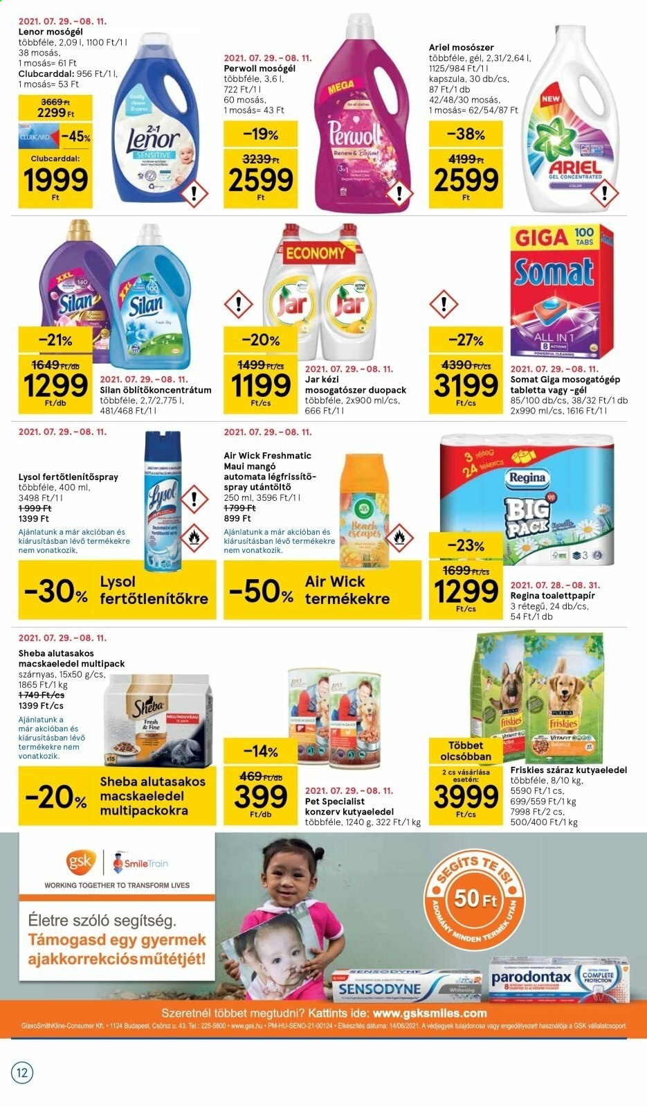 TESCO akciós újságok - 2021.08.05 - 2021.08.11. Oldal 12