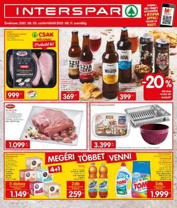 Újság INTERSPAR - 2021.08.05 - 2021.08.11.