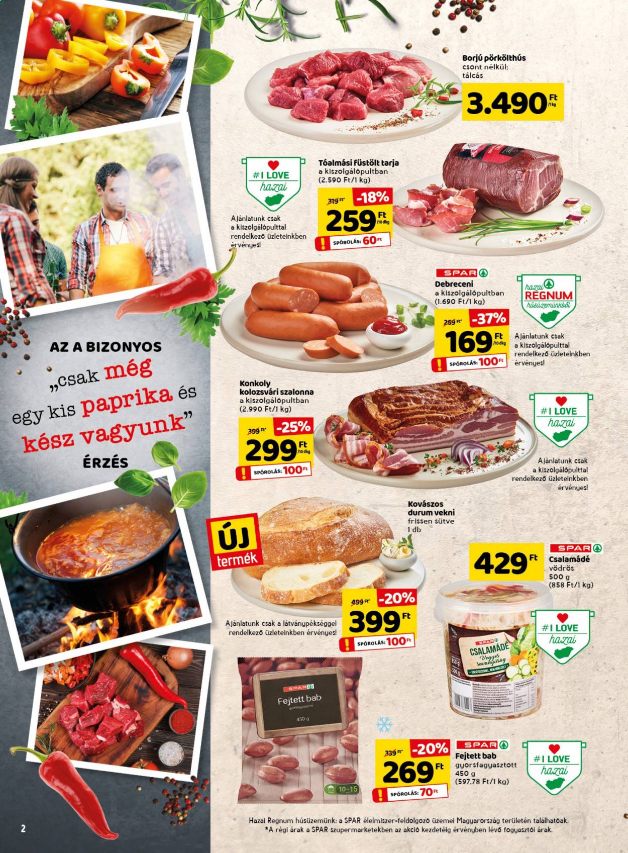 SPAR akciós újságok - 2021.08.05 - 2021.08.11. Oldal 2