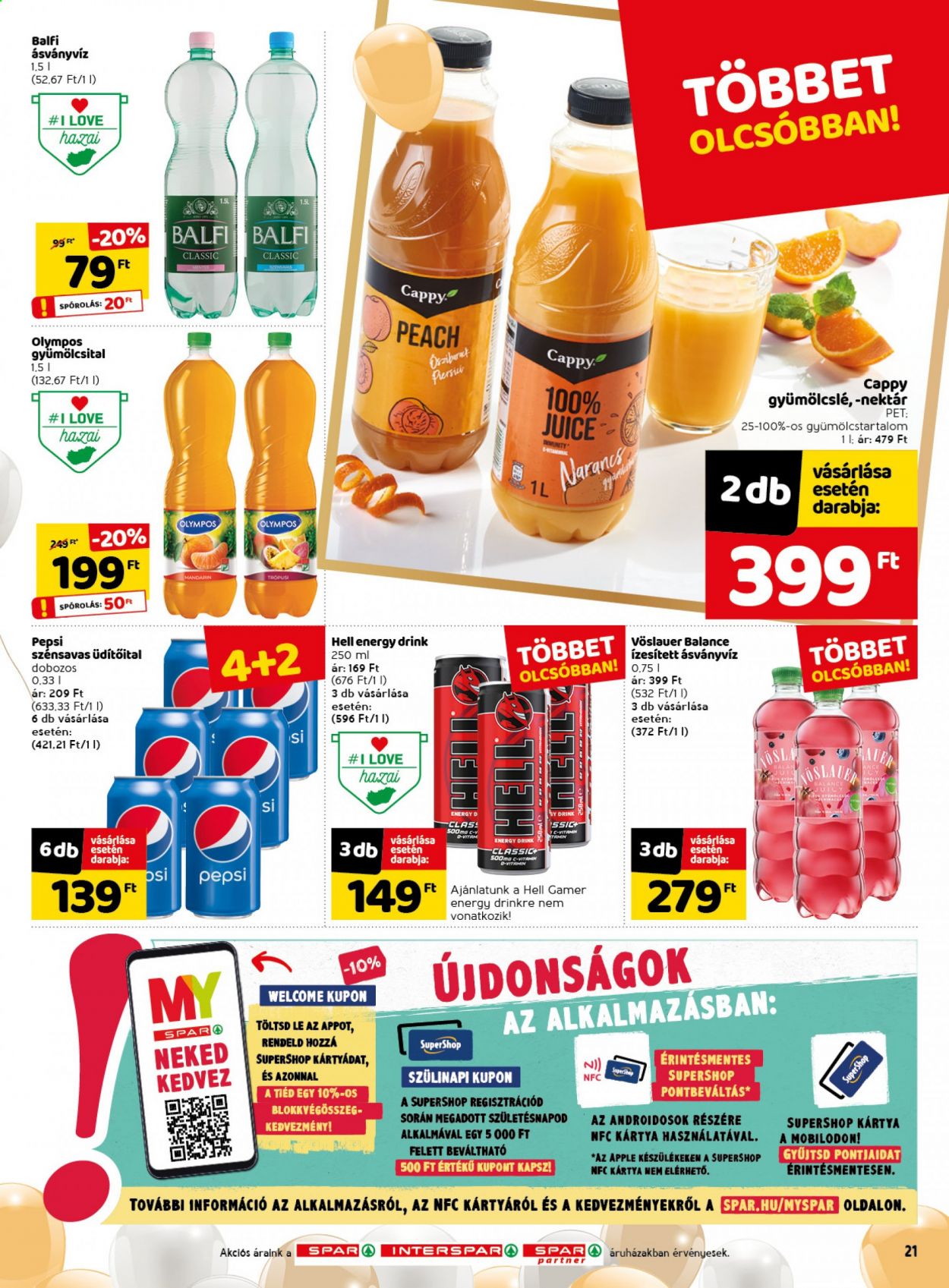 SPAR akciós újságok - 2021.08.05 - 2021.08.11. Oldal 25