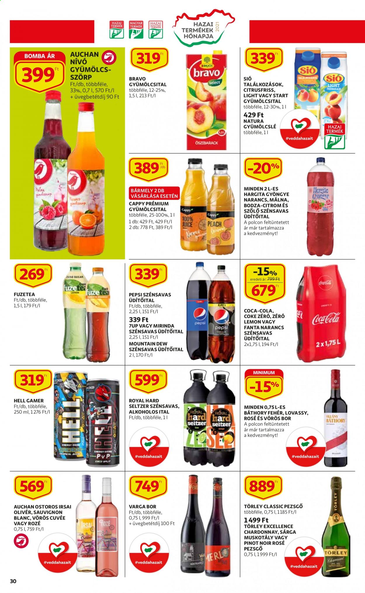 Auchan akciós újságok - 2021.08.05 - 2021.08.11. Oldal 30
