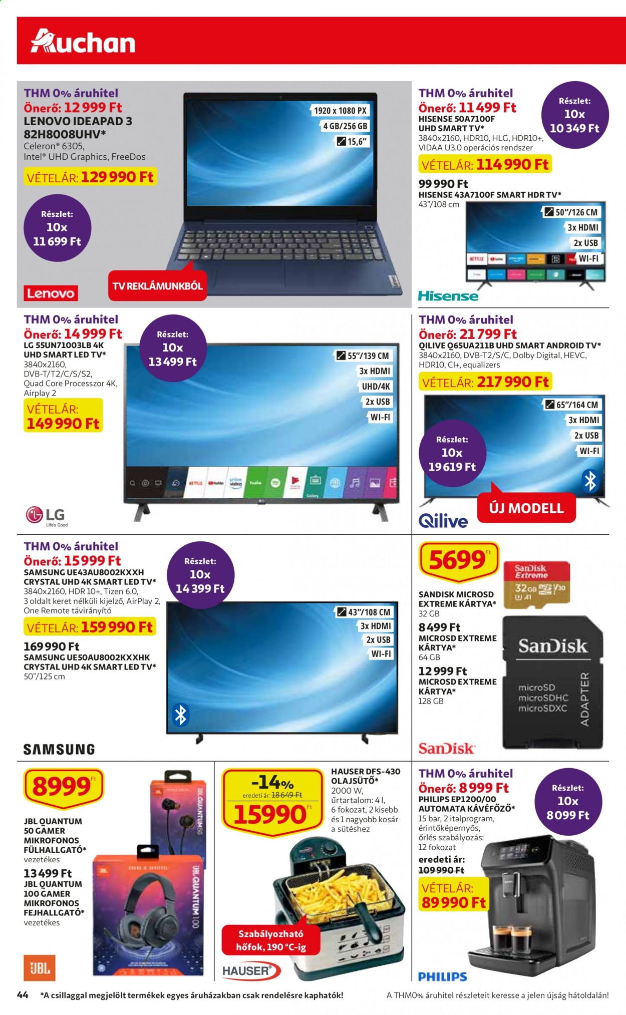 Auchan akciós újságok - 2021.08.05 - 2021.08.11. Oldal 44
