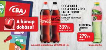 Újság CBA - 2021.08.05 - 2021.08.31.