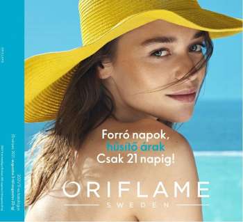 Újság Oriflame - 2021.08.03 - 2021.08.23.