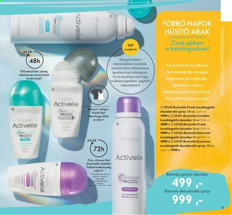 Oriflame akciós újságok - 2021.08.03 - 2021.08.23. Oldal 11