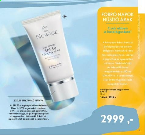 Oriflame akciós újságok - 2021.08.03 - 2021.08.23. Oldal 17