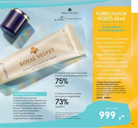 Oriflame akciós újságok - 2021.08.03 - 2021.08.23. Oldal 19