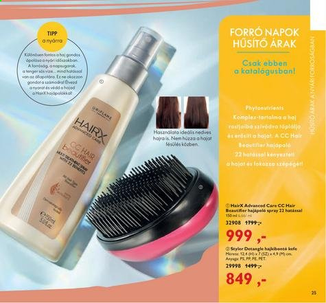 Oriflame akciós újságok - 2021.08.03 - 2021.08.23. Oldal 25