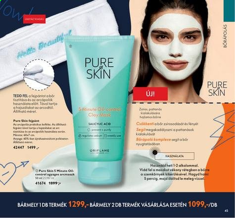 Oriflame akciós újságok - 2021.08.03 - 2021.08.23. Oldal 45