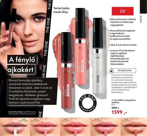 Oriflame akciós újságok - 2021.08.03 - 2021.08.23. Oldal 63