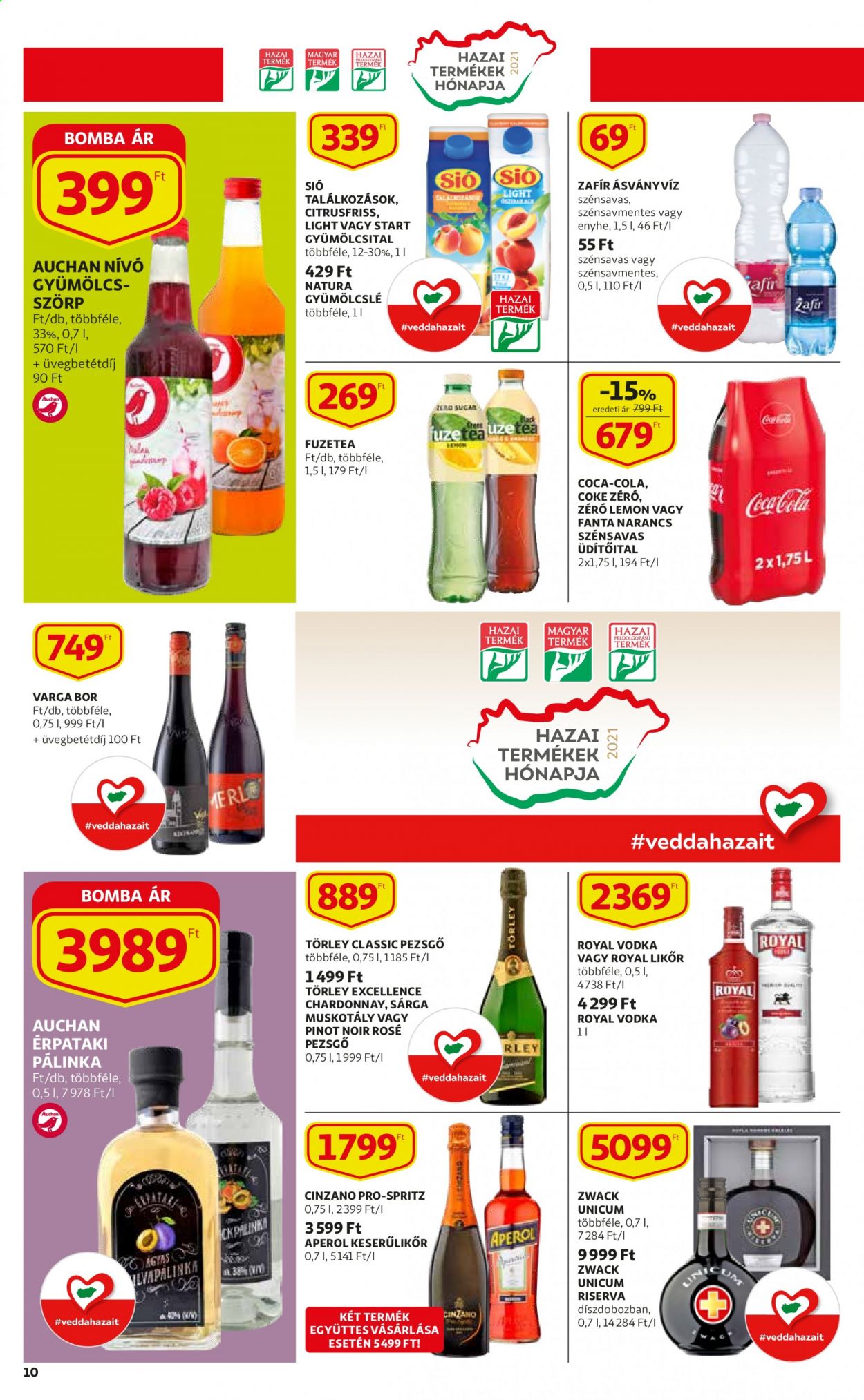 Auchan akciós újságok - 2021.08.05 - 2021.08.11. Oldal 10