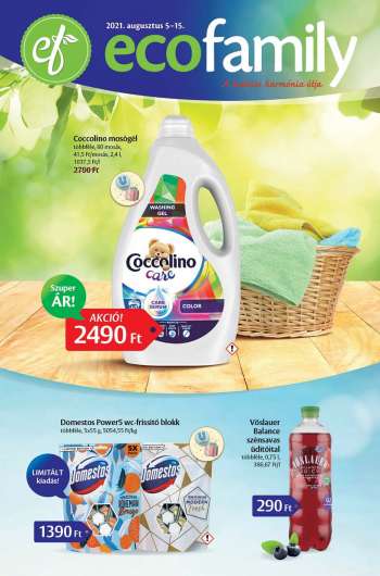 Újság EcoFamily - 2021.08.05 - 2021.08.15.