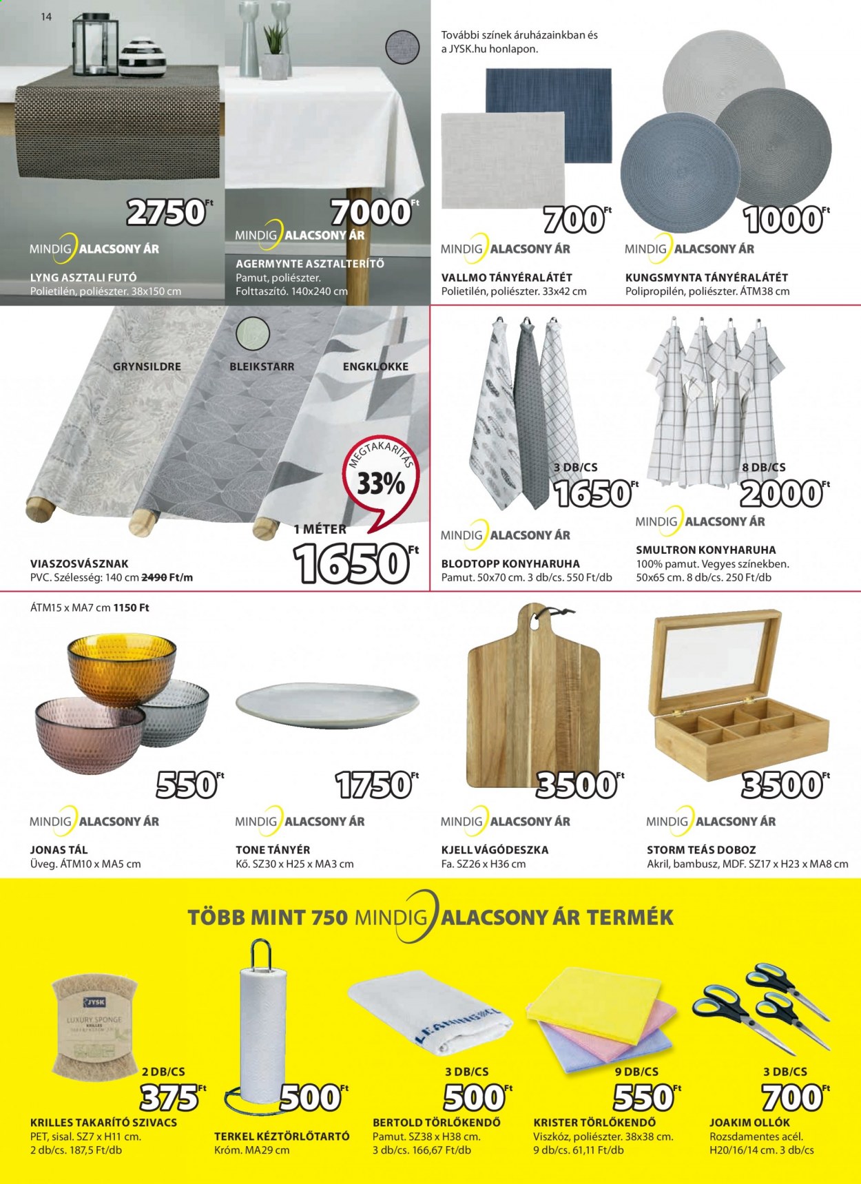 JYSK akciós újságok - 2021.08.05 - 2021.08.18. Oldal 14