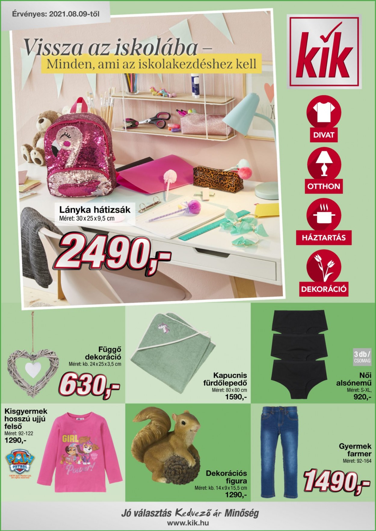 Kik akciós újságok. Oldal 1