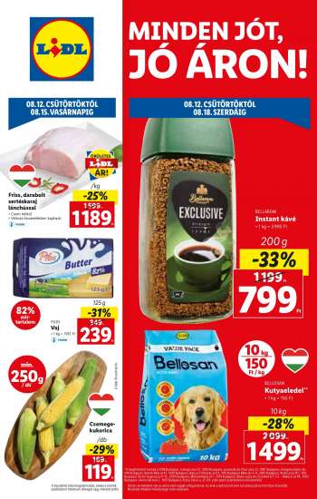 Újság Lidl - 2021.08.12 - 2021.08.18.