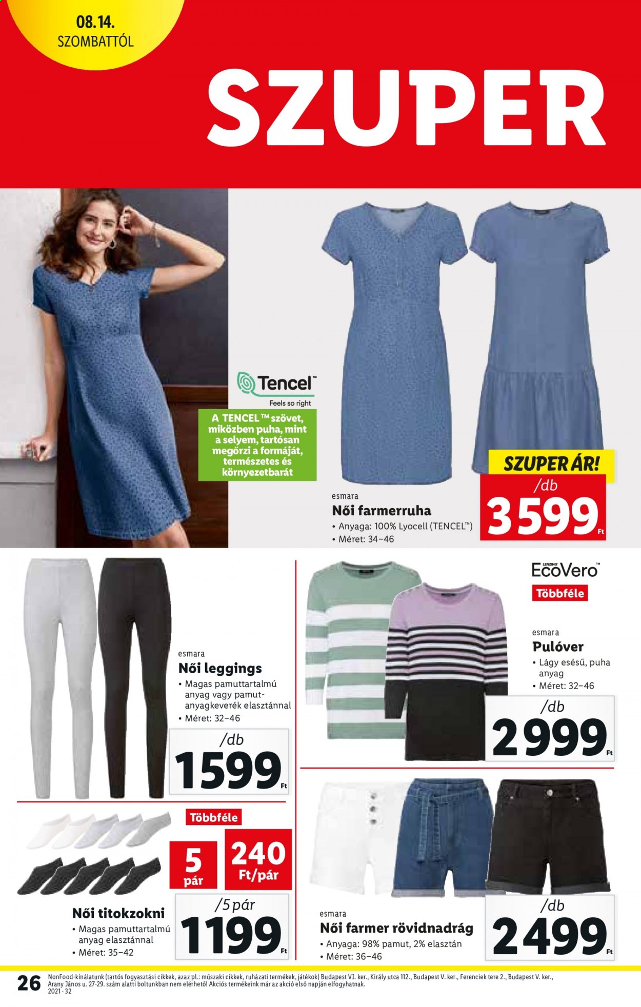 Lidl akciós újságok - 2021.08.12 - 2021.08.18. Oldal 26