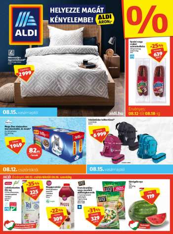 Újság Aldi - 2021.08.12 - 2021.08.18.