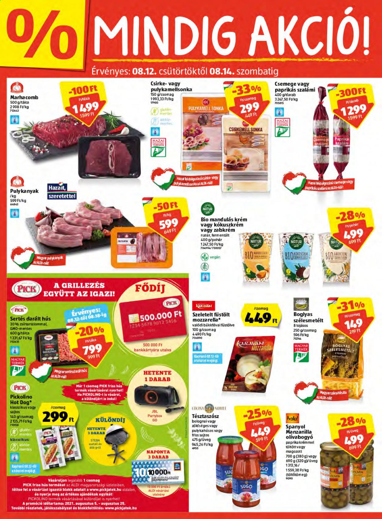 Aldi akciós újságok - 2021.08.12 - 2021.08.18. Oldal 4