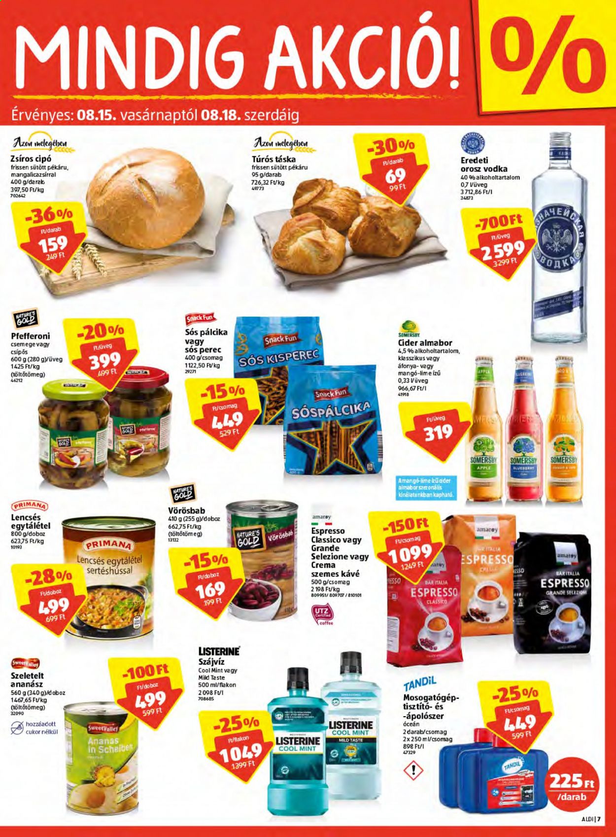 Aldi akciós újságok - 2021.08.12 - 2021.08.18. Oldal 7