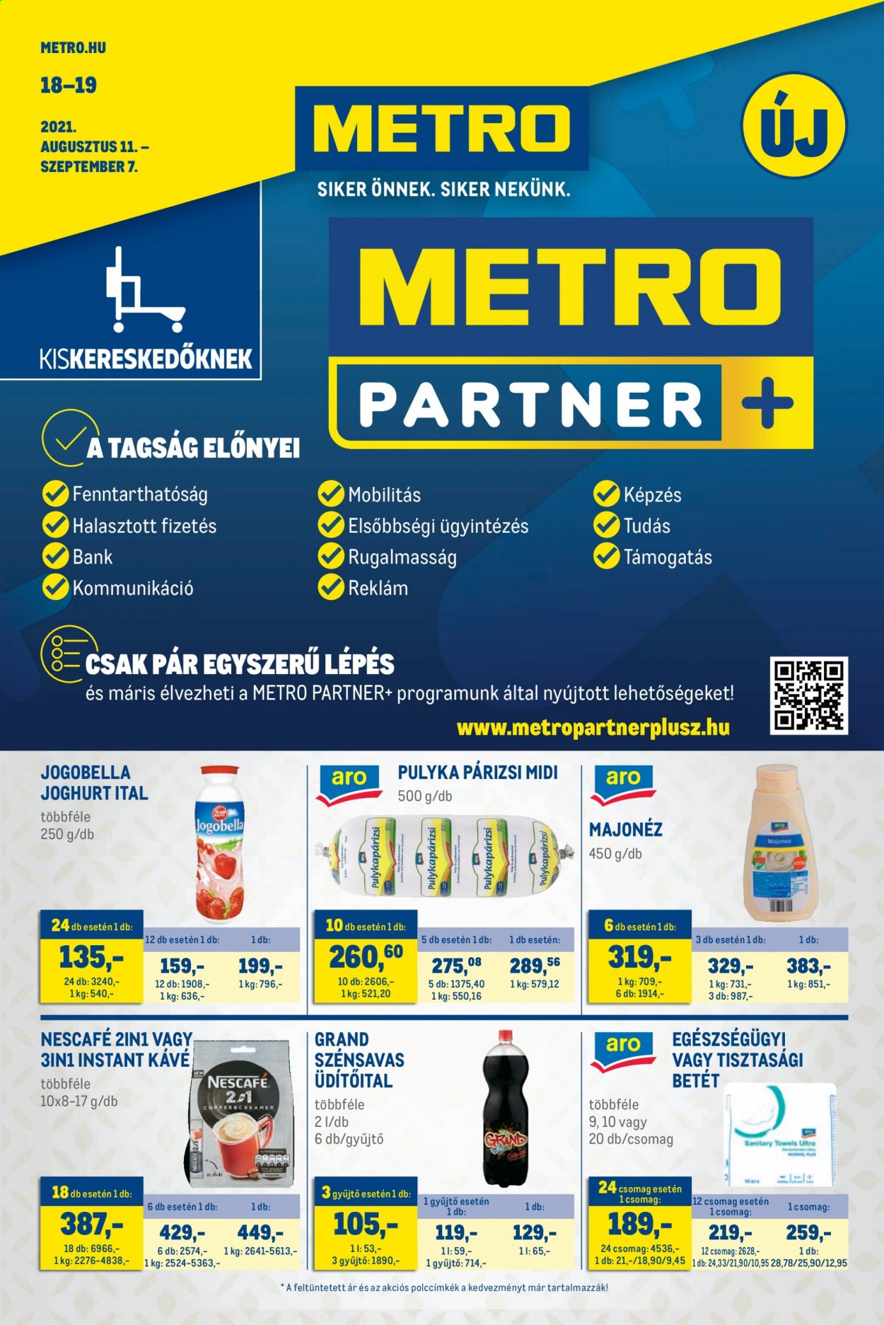 Metro akciós újságok - 2021.08.11 - 2021.09.07. Oldal 1