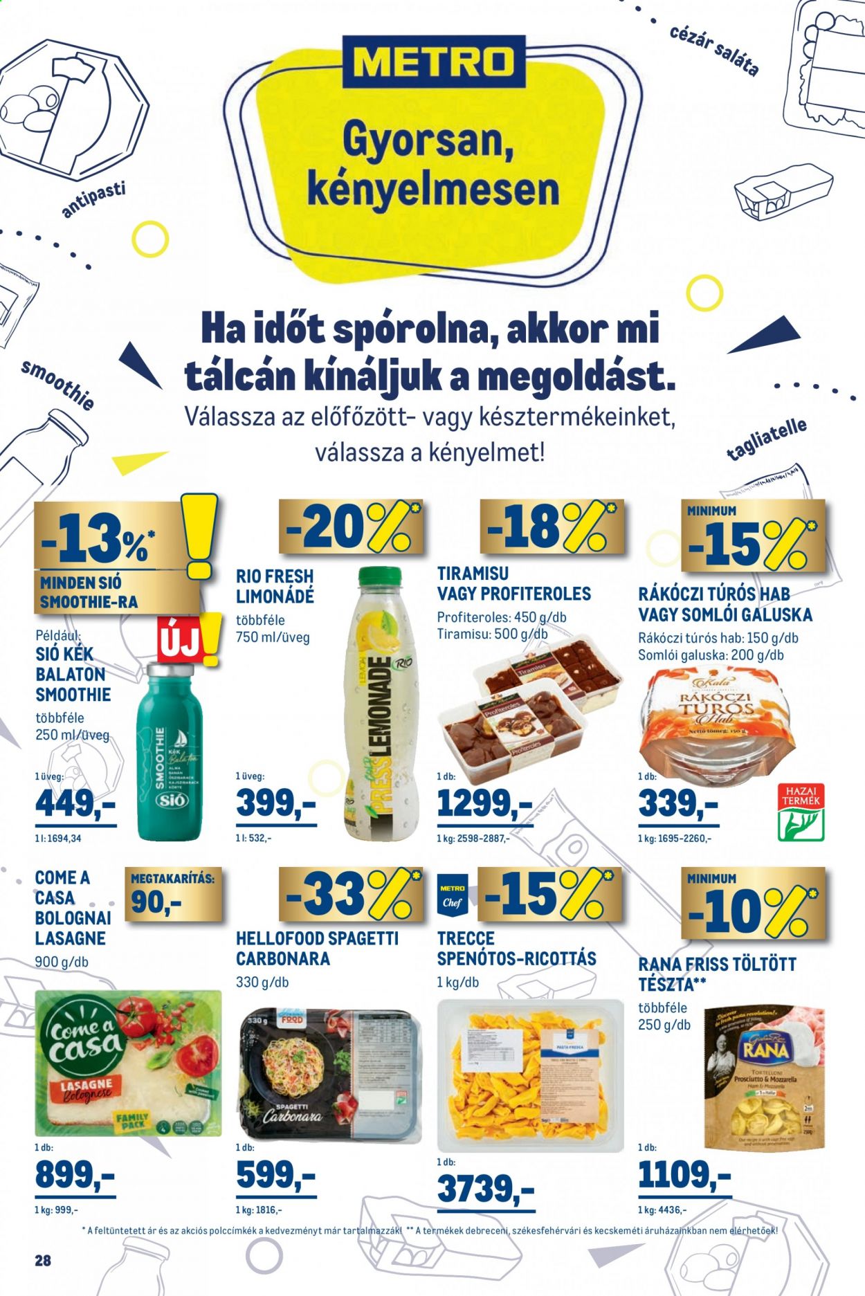 Metro akciós újságok - 2021.08.11 - 2021.08.24. Oldal 28