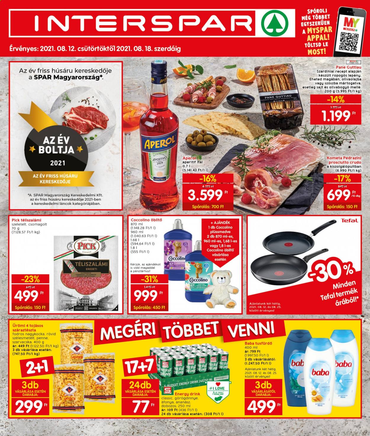 INTERSPAR akciós újságok - 2021.08.12 - 2021.08.18. Oldal 1