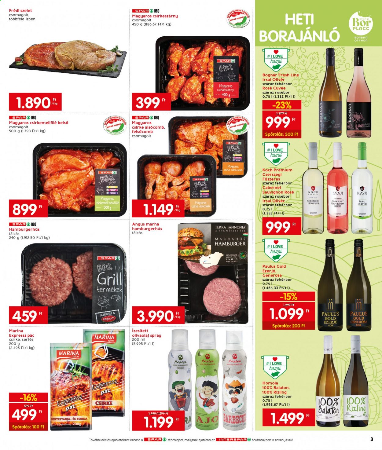 INTERSPAR akciós újságok - 2021.08.12 - 2021.08.18. Oldal 3