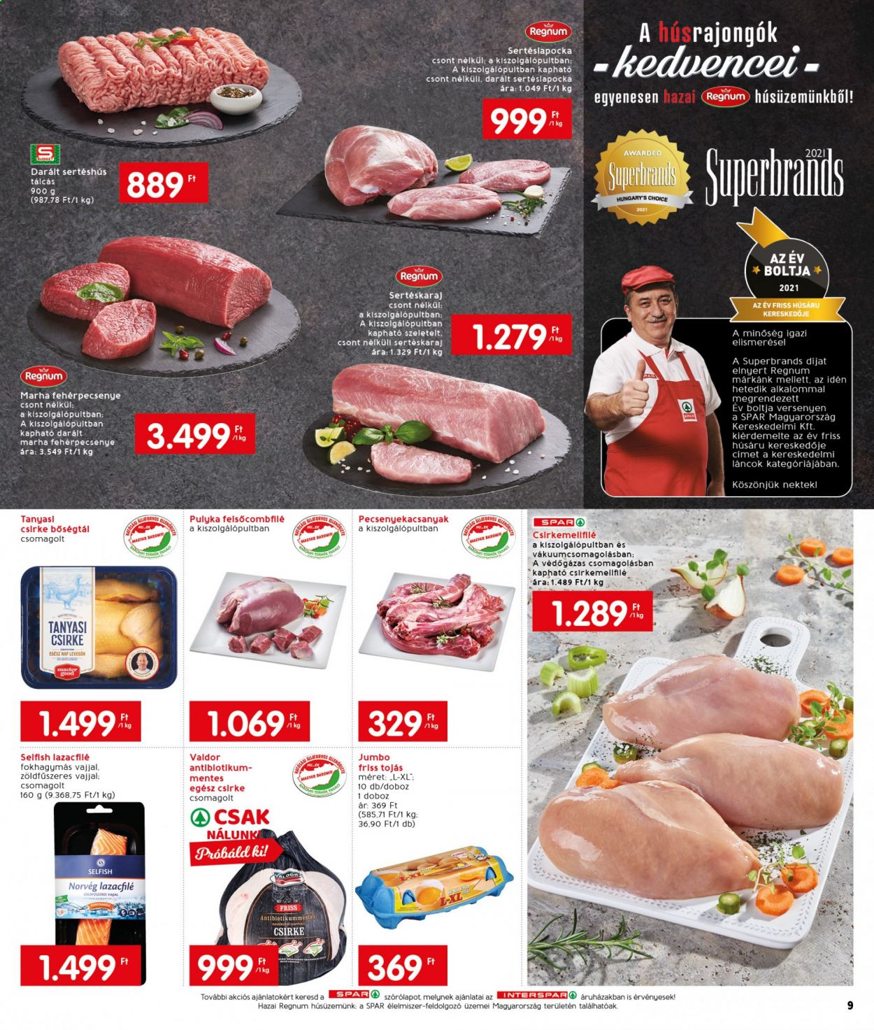 INTERSPAR akciós újságok - 2021.08.12 - 2021.08.18. Oldal 11