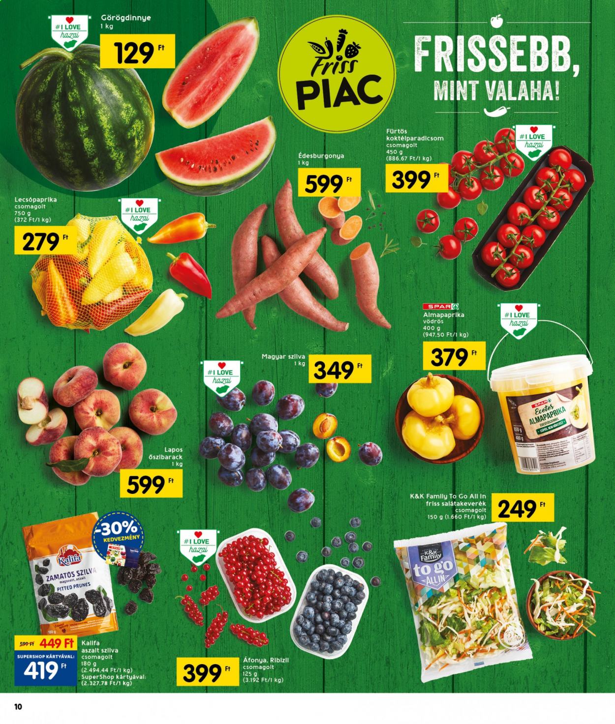 INTERSPAR akciós újságok - 2021.08.12 - 2021.08.18. Oldal 14