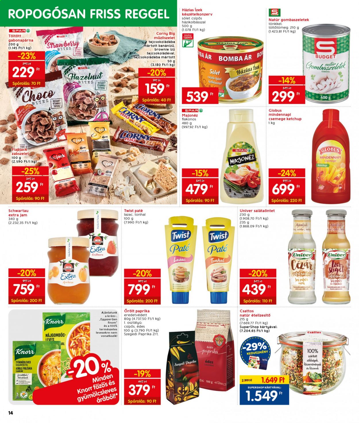 INTERSPAR akciós újságok - 2021.08.12 - 2021.08.18. Oldal 18