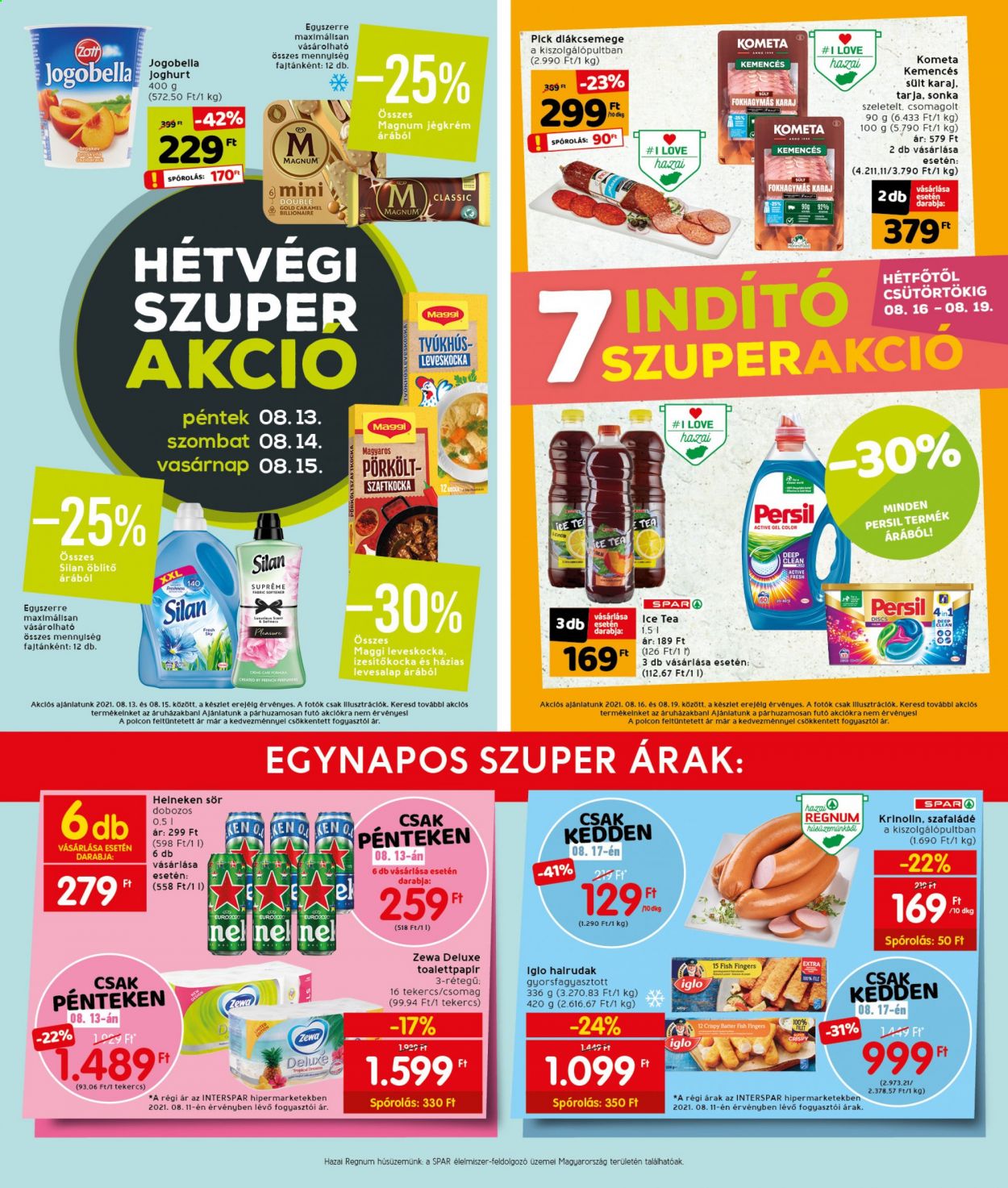 INTERSPAR akciós újságok - 2021.08.12 - 2021.08.18. Oldal 28