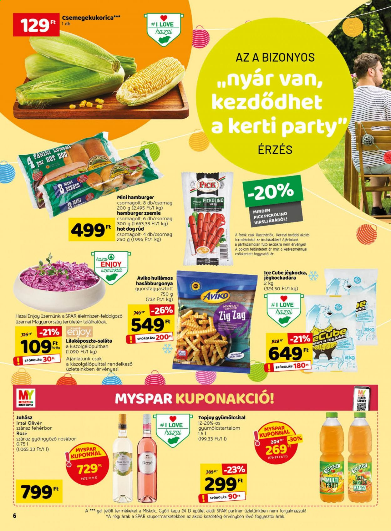 SPAR akciós újságok - 2021.08.12 - 2021.08.18. Oldal 8