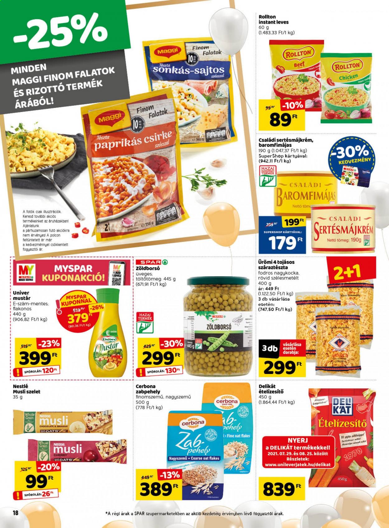 SPAR akciós újságok - 2021.08.12 - 2021.08.18. Oldal 22