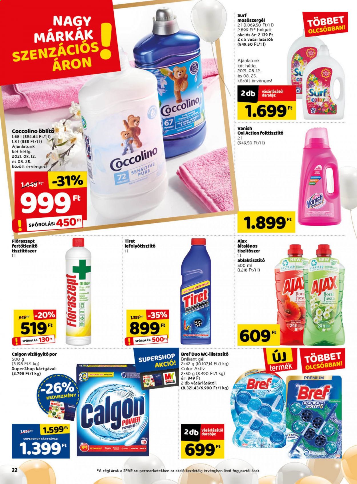 SPAR akciós újságok - 2021.08.12 - 2021.08.18. Oldal 26