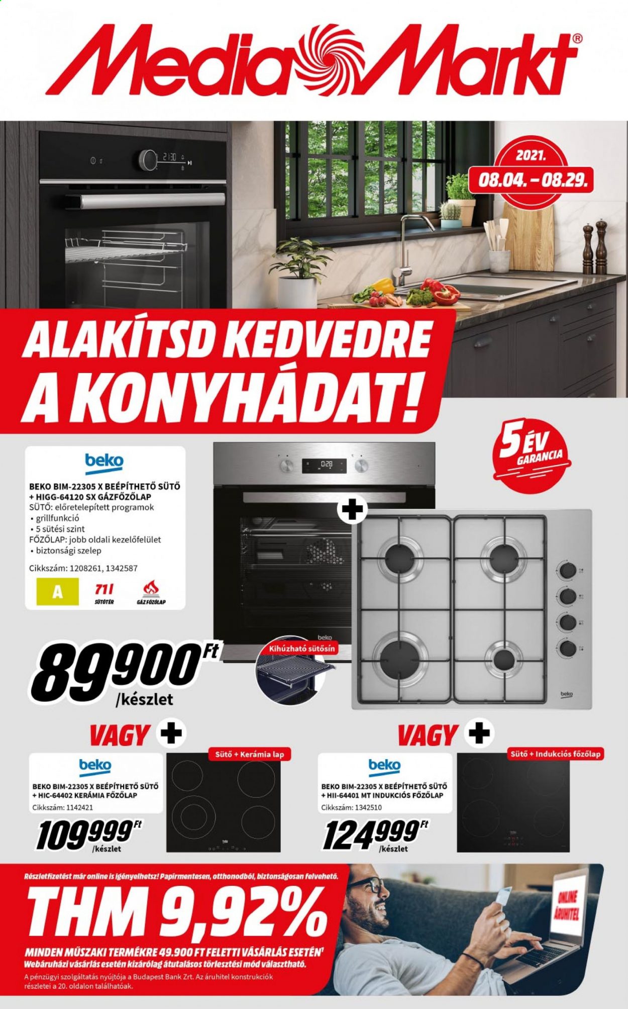 MediaMarkt akciós újságok - 2021.08.04 - 2021.08.29. Oldal 1
