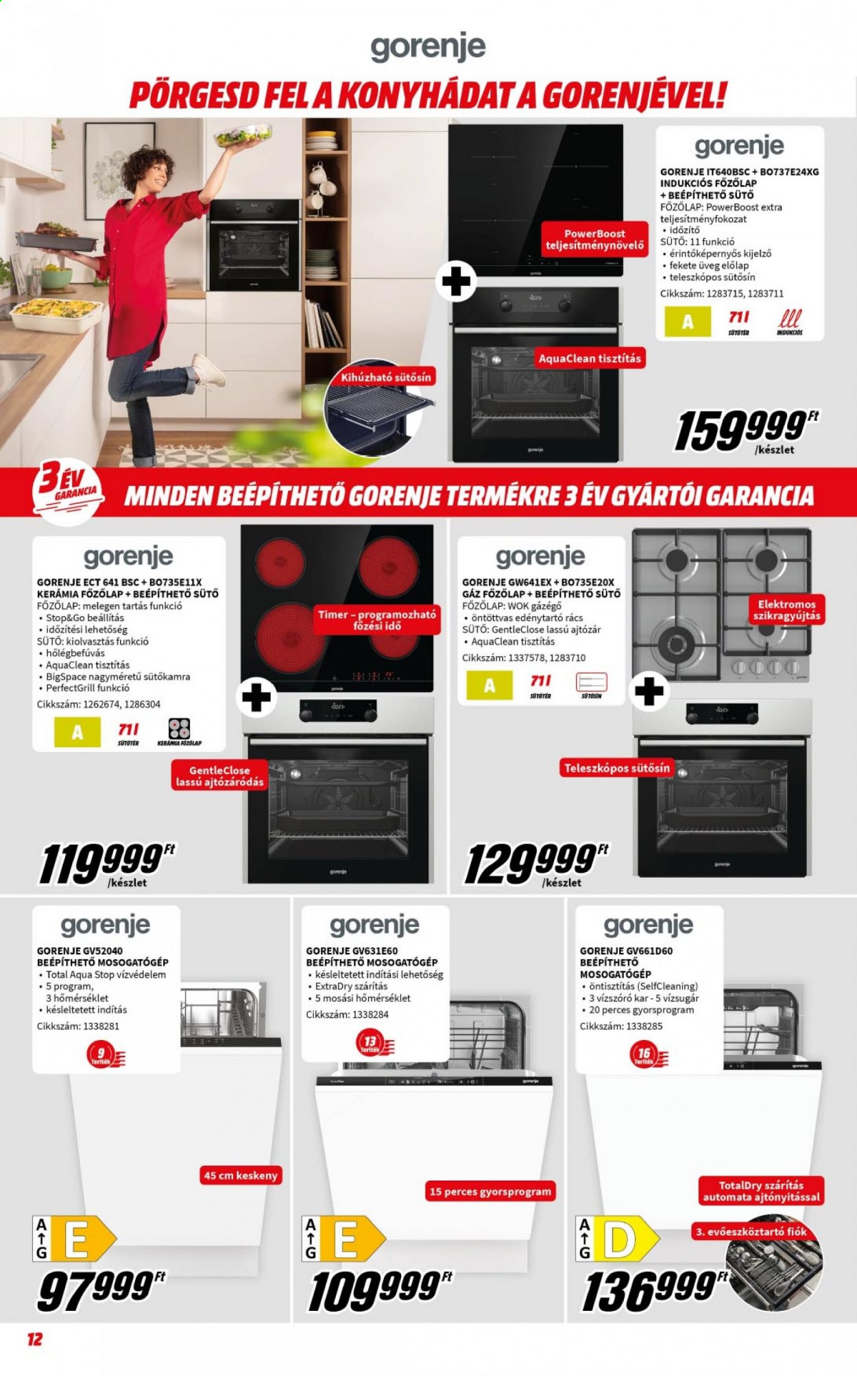 MediaMarkt akciós újságok - 2021.08.04 - 2021.08.29. Oldal 12