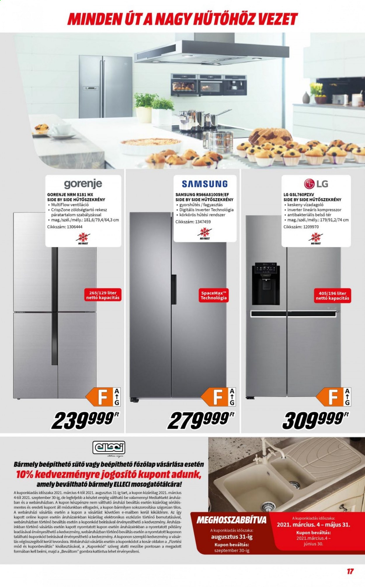 MediaMarkt akciós újságok - 2021.08.04 - 2021.08.29. Oldal 17
