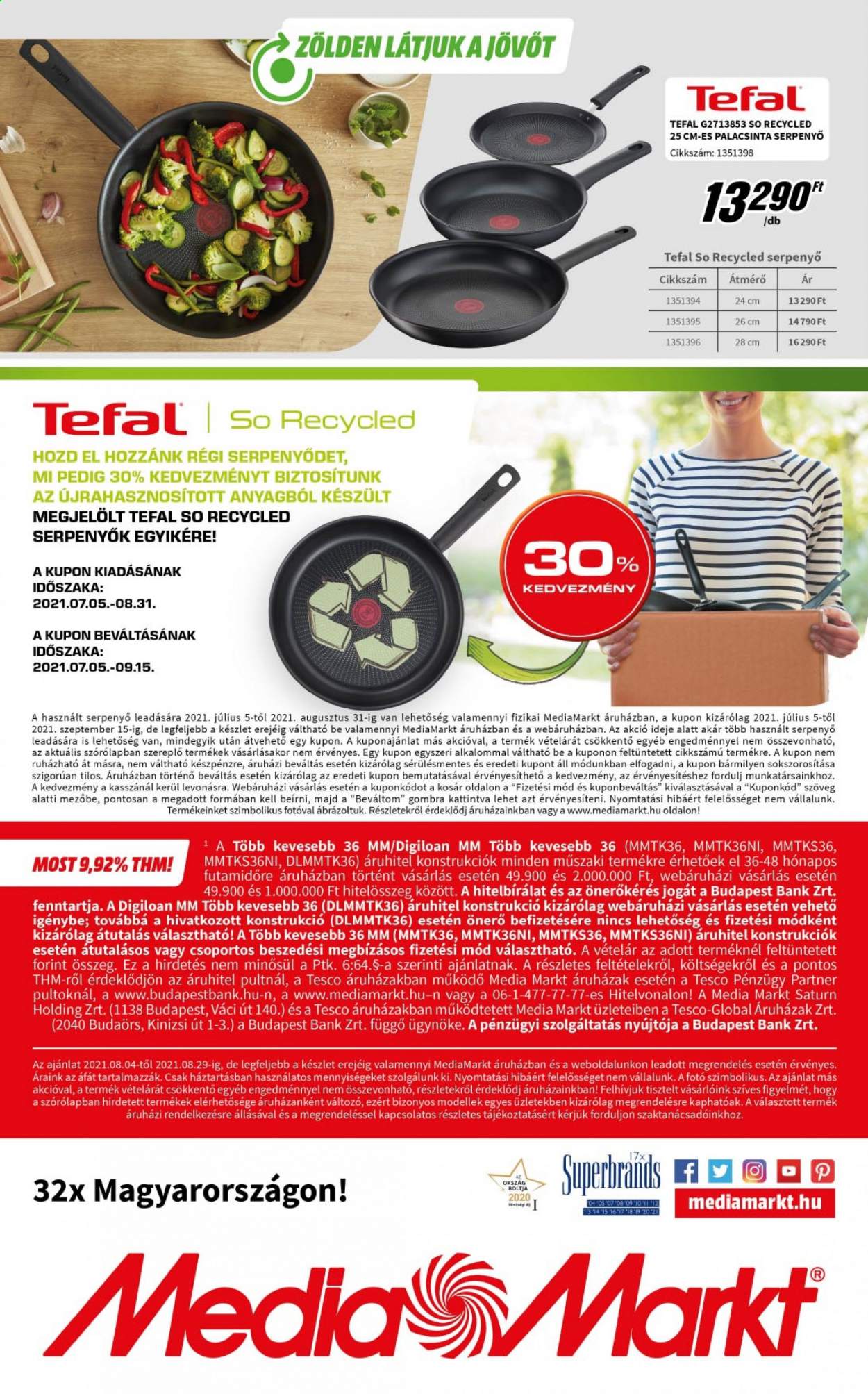 MediaMarkt akciós újságok - 2021.08.04 - 2021.08.29. Oldal 20