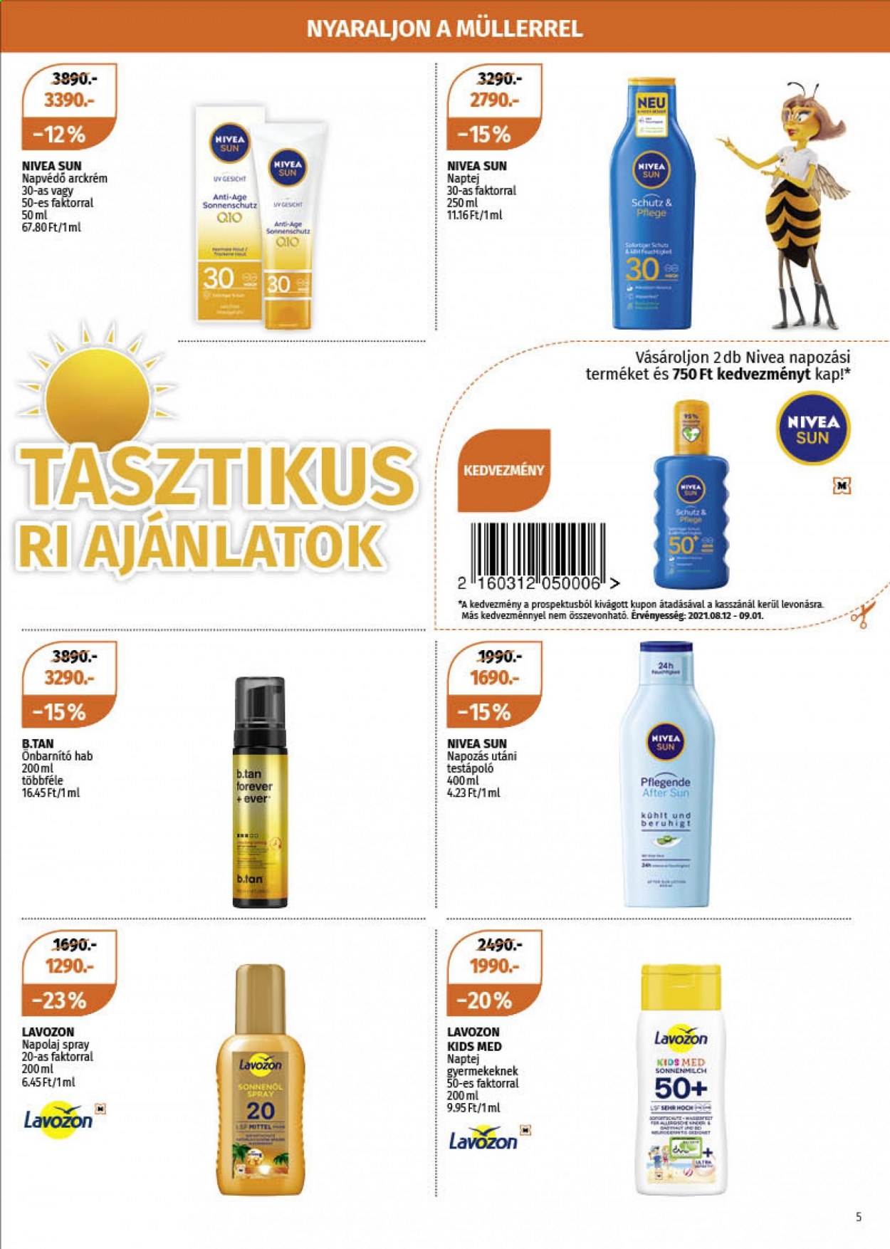 Müller akciós újságok - 2021.08.12 - 2021.08.18. Oldal 5