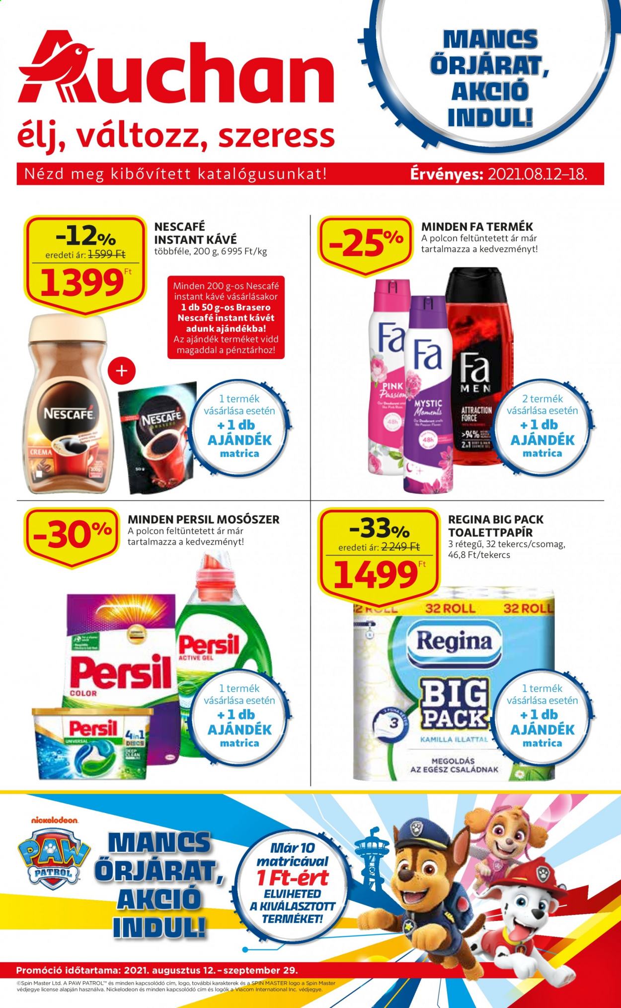 Auchan akciós újságok - 2021.08.12 - 2021.08.18. Oldal 1